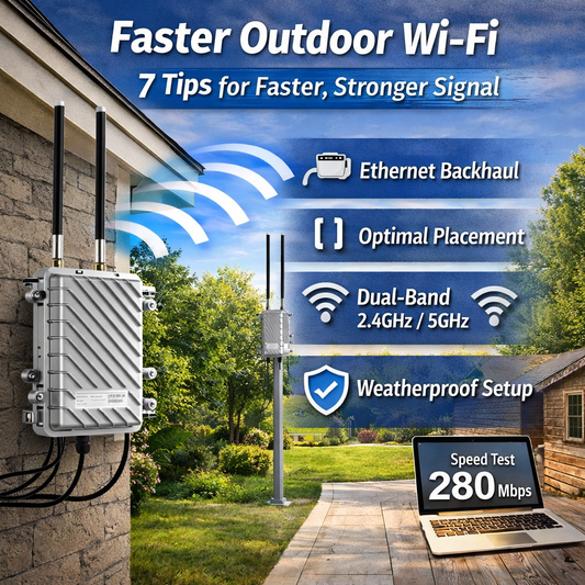 Faster Outdoor Wi-Fi: 7 Practical Tips to Get the Most From Your BEAM Outdoor Repeater